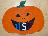 Housing and Residence Life Paint a Pumpkin contest