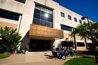 20240606_CONHP_Students outside Health Professions building