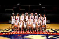 23-24 Men's Basketball Team Santa Hats